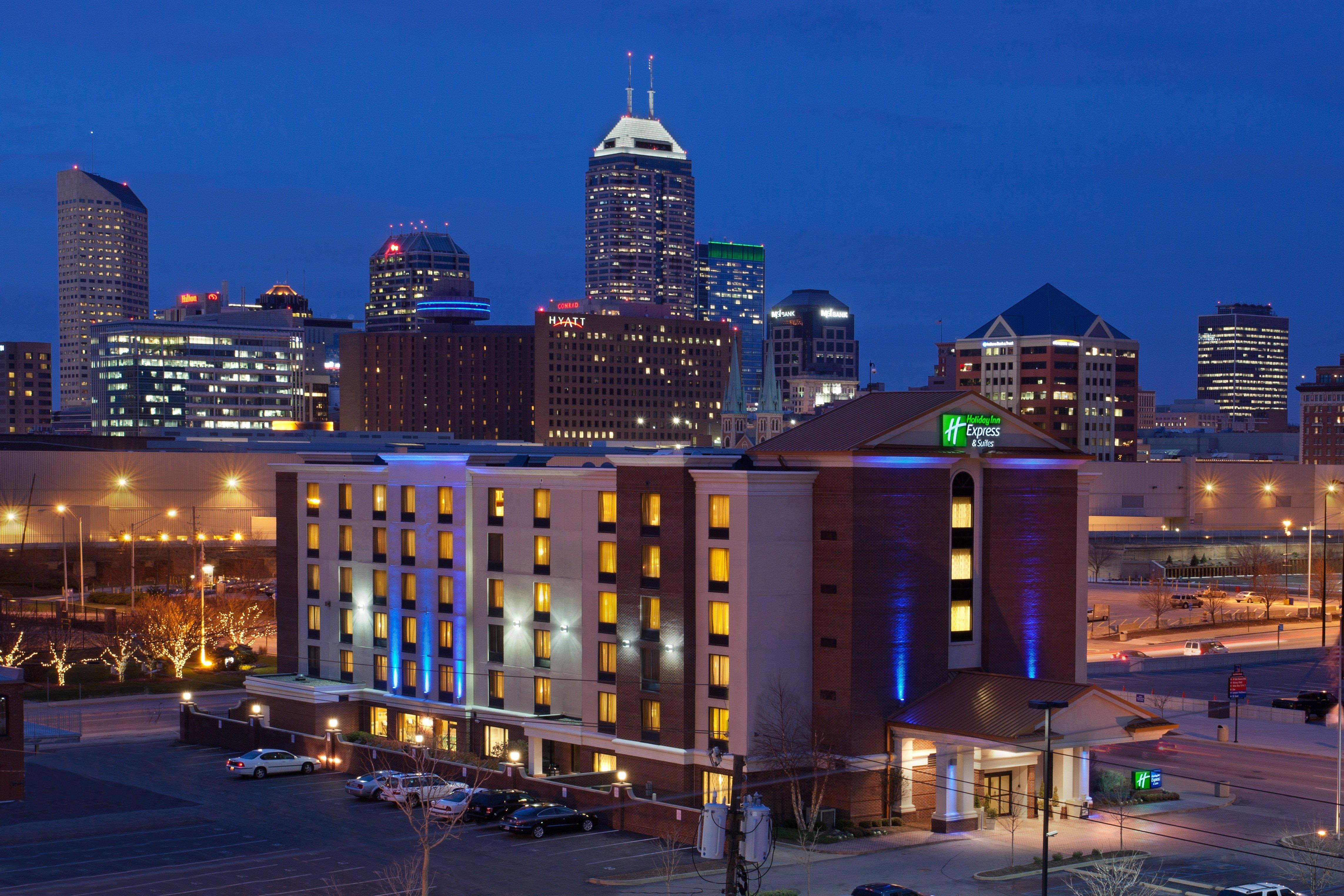 Holiday Inn Express Hotel & Suites Indianapolis Dtn-Conv Ctr By Ihg Zewnętrze zdjęcie
